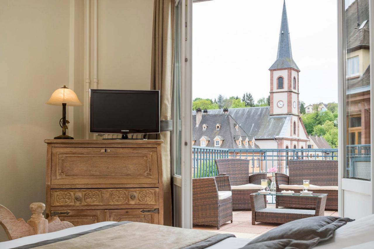 Hotel Restaurant Le Bristol Niederbronn-les-Bains Buitenkant foto